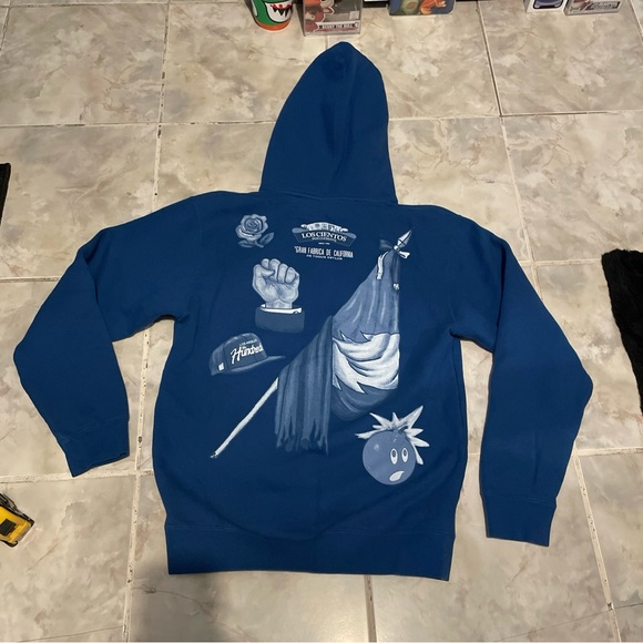 The Hundreds X Loteria Don Clemente Los Cientos Collab Hoodie SZ S (RARE)